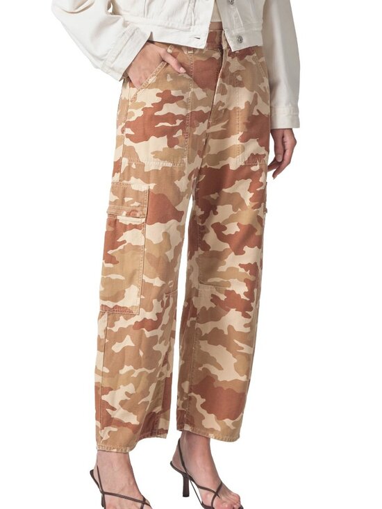 Citizens Of Humanity Pants - Citizens of Humanity Marcelle Cargo camo pants